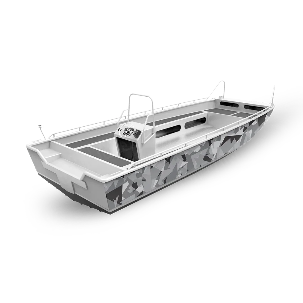 Shattered Fishing Boat Camo Vinyl Wraps - Camo Wraps