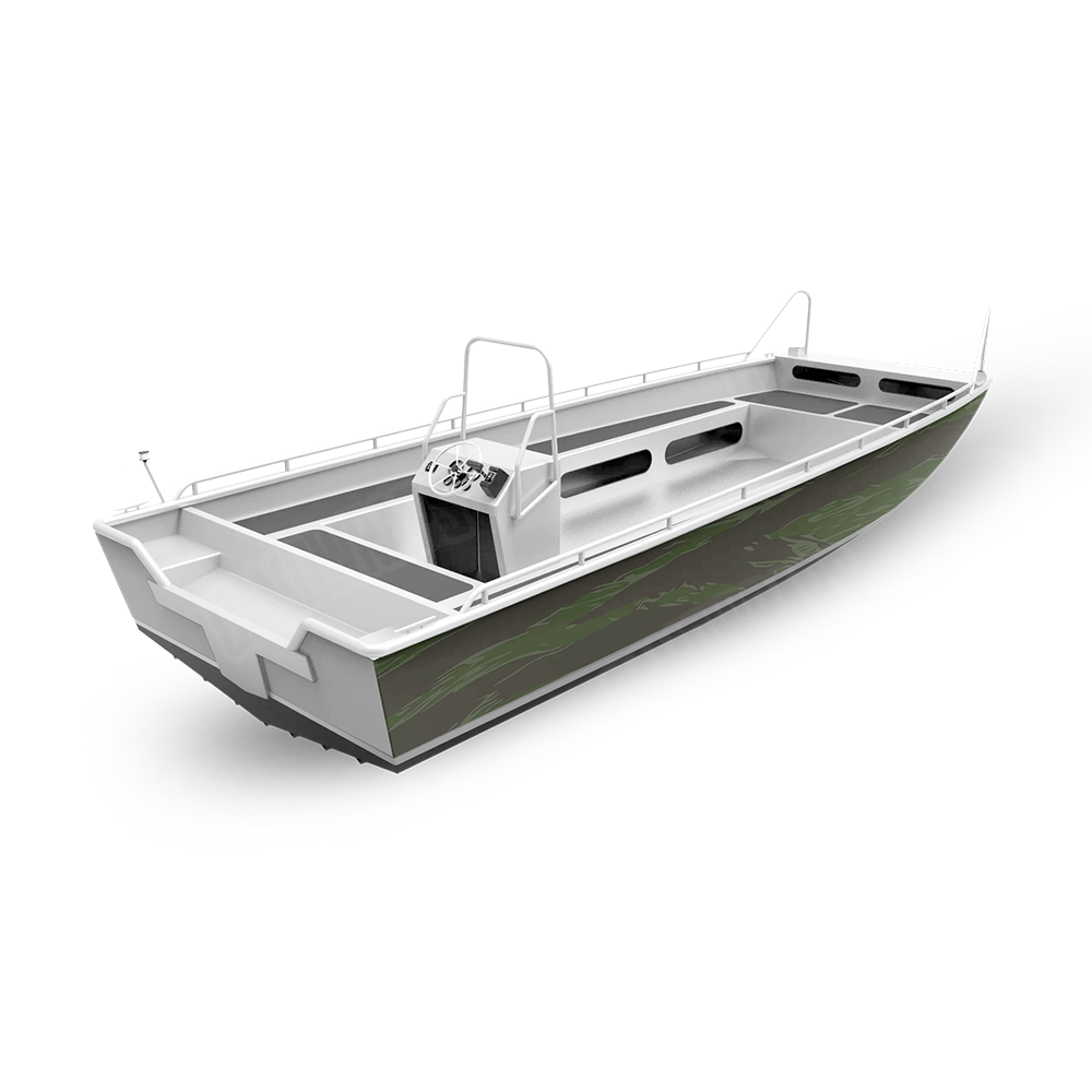 Shredded Army Dark Green Fishing Boat Wraps