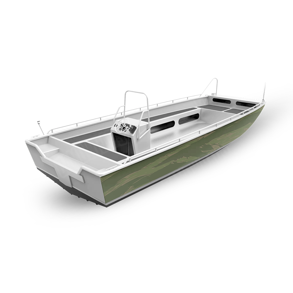 Shredded Army Green Fishing Boat Wraps