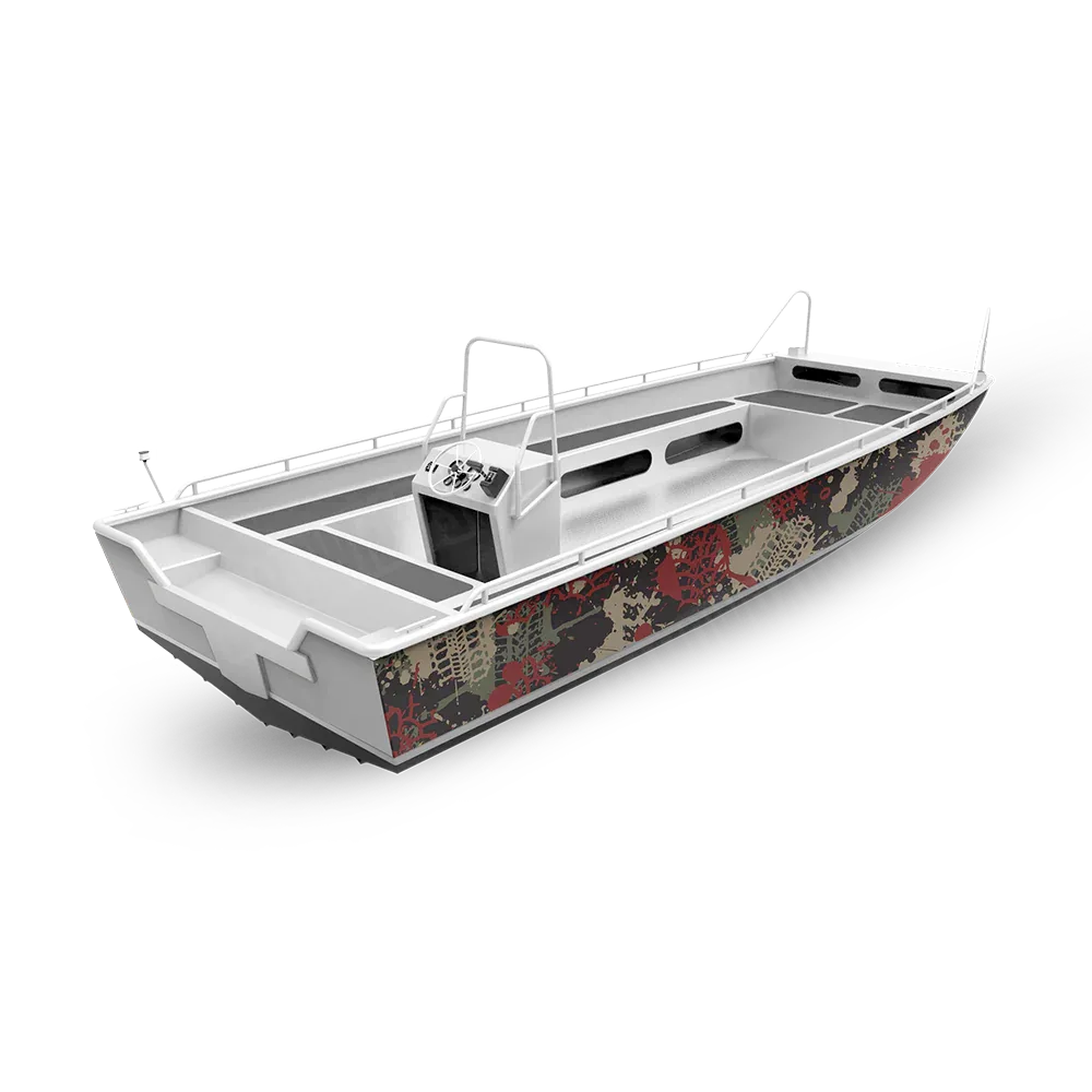 Tire Splatter Militant Red Fishing Boat Wraps