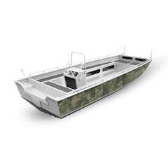 Treetop Army Green Fishing Boat Wraps