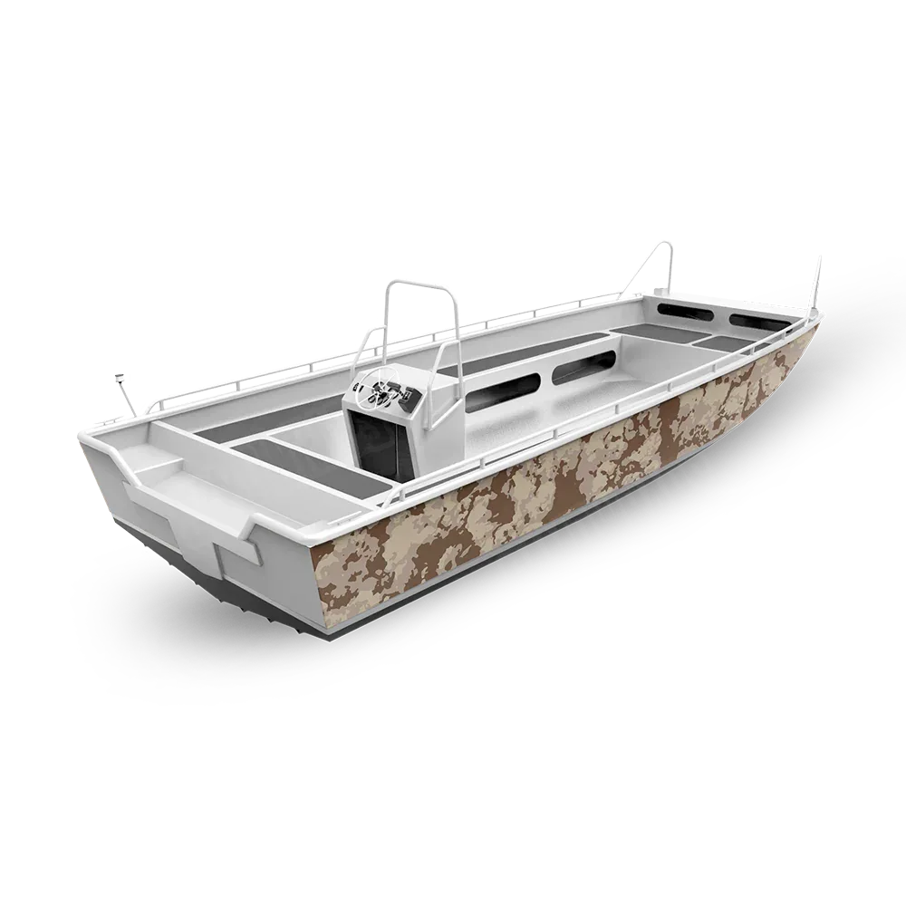 Treetop Desert Fishing Boat Wraps
