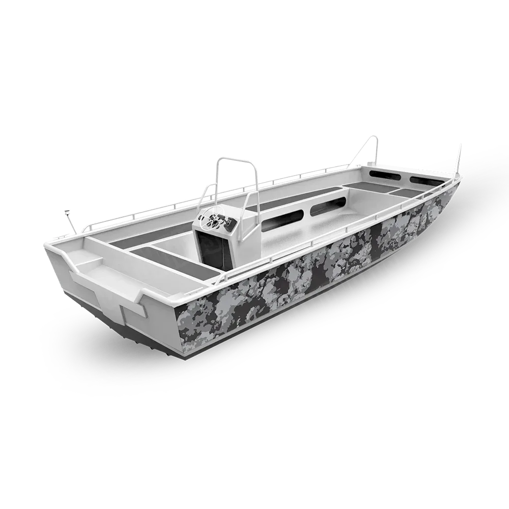 Treetop Urban Night Fishing Boat Wraps