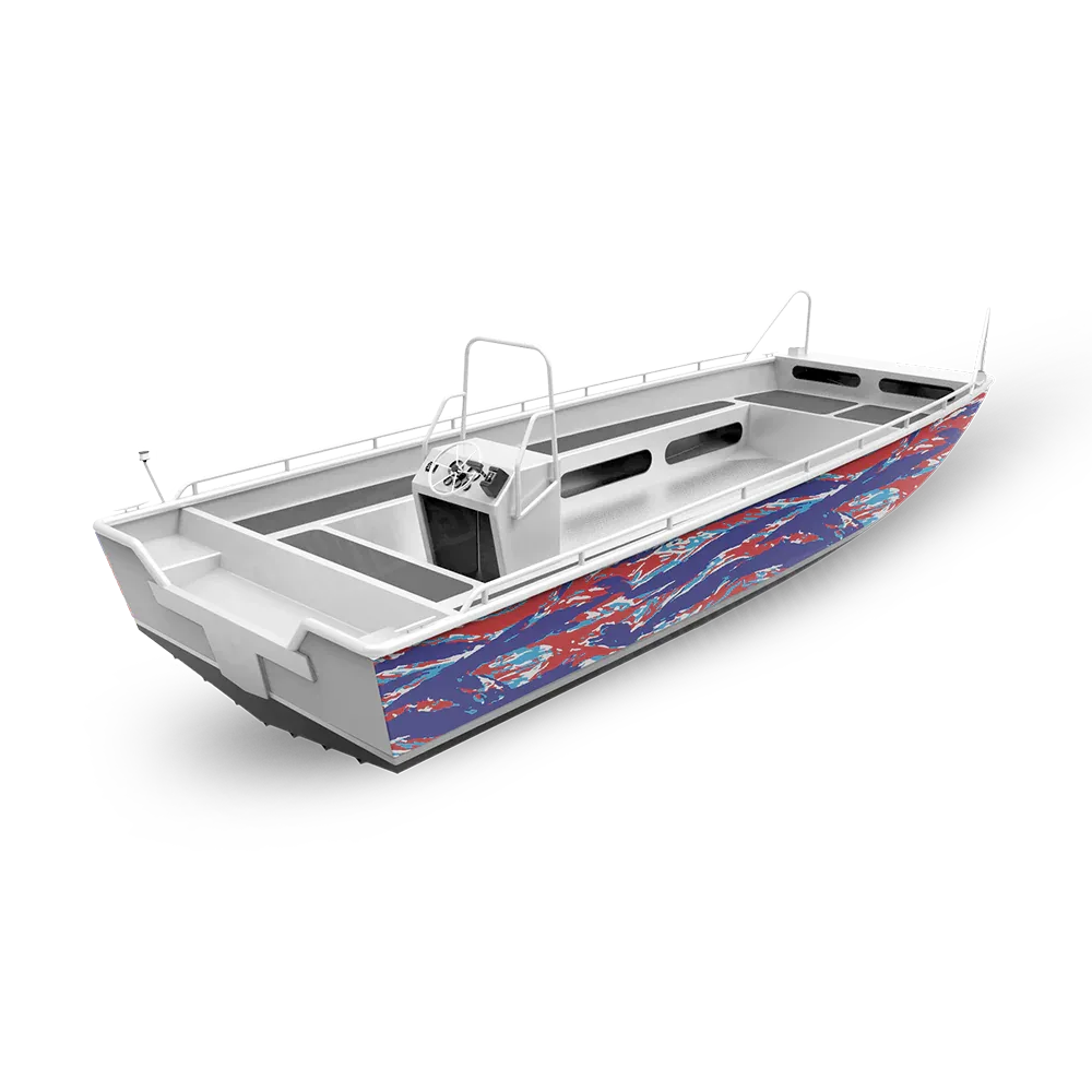 Vietnam Tiger Stripe Fishing Boat Camo Vinyl Wraps - Camo Wraps
