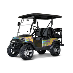Compound Carnival Golf Cart Wraps