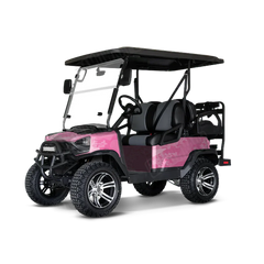 Compound Elite Pink Golf Cart Wraps