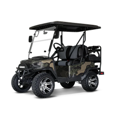 Compound Militant Charcoal Golf Cart Wraps