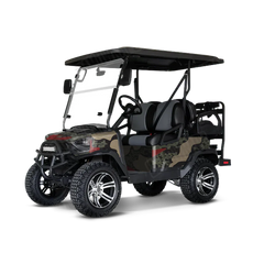 Compound Militant Red Golf Cart Wraps