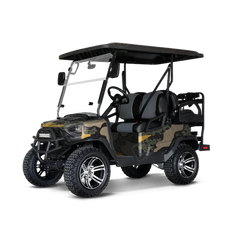 Compound Militant Yellow Golf Cart Wraps