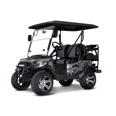 Compound Urban Night Golf Cart Wraps