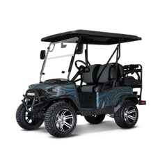 Damascus Blue Golf Cart Wraps