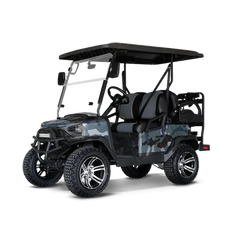 Erratic Navy Golf Cart Wraps