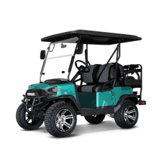 Battle Storm Elite Tiffany Blue Golf Cart Wraps