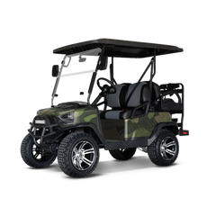 Classic Army Green Golf Cart Wraps