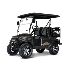 Classic Militant Charcoal Golf Cart Wraps