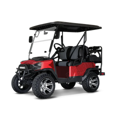 Cumulus Elite Red Golf Cart Wraps