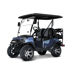 Ragged Blue Urban Night Golf Cart Wraps