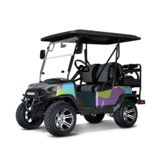 Ragged Carnival Golf Cart Wraps