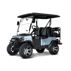 Ragged Cotton Candy Golf Cart Wraps