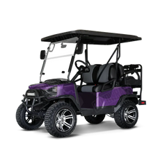 Ragged Elite Purple Golf Cart Wraps