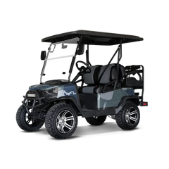 Ragged Navy Golf Cart Wraps