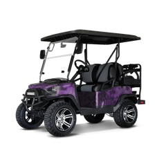 Kryptek Amethyst Golf Cart Wraps