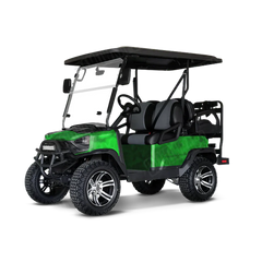 Kryptek Green Golf Cart Wraps