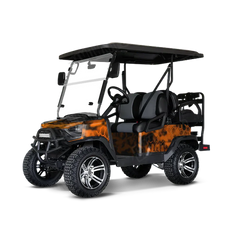 Kryptek Inferno Golf Cart Wraps