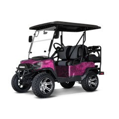 Kryptek Magenta Golf Cart Wraps