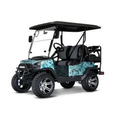 Kryptek Obskura Glacier Golf Cart Wraps