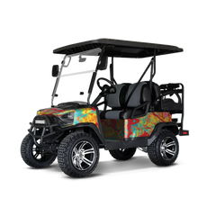 Kryptek Obskura Loki Golf Cart Wraps