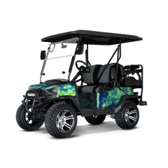 Kryptek Obskura Mahi Mahi Golf Cart Wraps