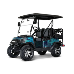 Kryptek Pontus Golf Cart Wraps