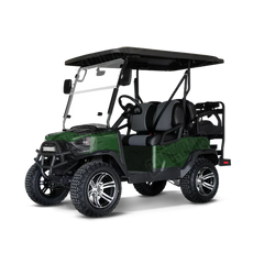 Battle Storm Elite Green Golf Cart Wraps
