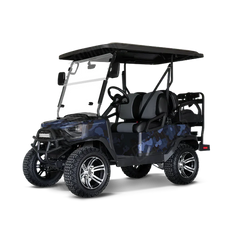 Cumulus Blue Midnight Golf Cart Wraps