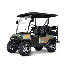Cumulus Sherbert Golf Cart Wraps
