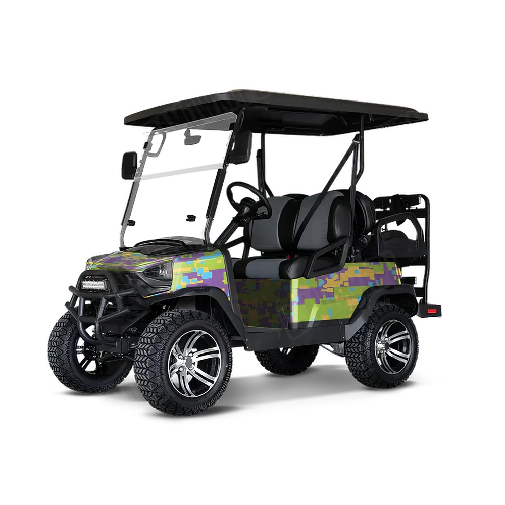 Digital Carnival Golf Cart Wraps