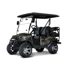 Digital Militant Charcoal Golf Cart Wraps
