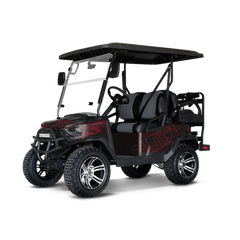 Digital Vampire Red Golf Cart Wraps