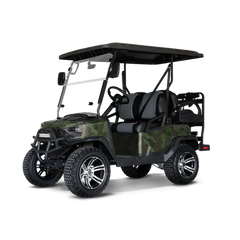 Ragged Army Dark Green Golf Cart Wraps