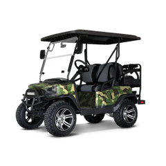 Ragged Jungle Golf Cart Wraps