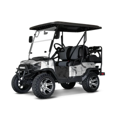Ragged Snow Golf Cart Wraps