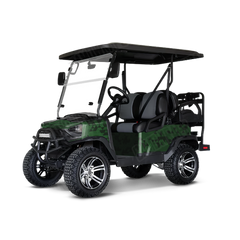 Triangle Elite Green Golf Cart Wraps