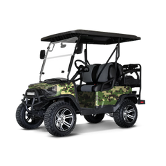 Triangle Jungle Golf Cart Wraps