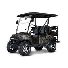 Triangle Militant Red Golf Cart Wraps