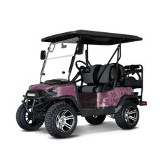 Pasted Floral Golf Cart Wraps