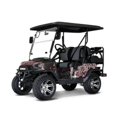 Pasted Pink Golf Cart Wraps