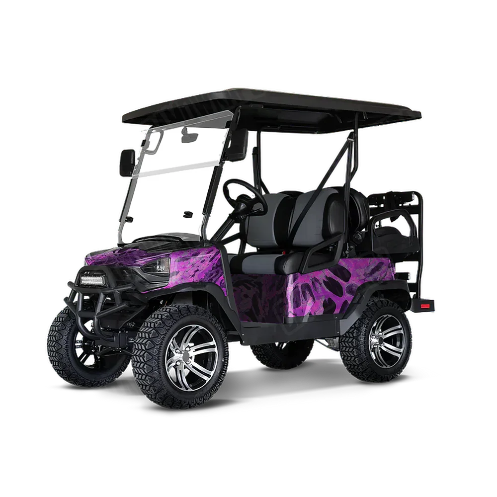 Prym1 Camo Pink Blast Golf Cart Wraps