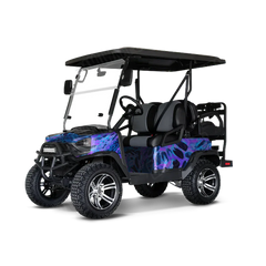 Prym1 Camo Purple Tang Golf Cart Wraps