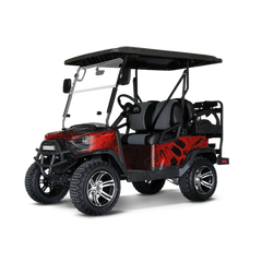 Prym1 Camo Red Hunt Golf Cart Wraps